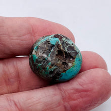 Load image into Gallery viewer, Genuine Natural Turquoise Nugget Focus or Master 57cts Nugget | 26x23x14 | Blue Brown | 1 Bead
