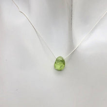 Load image into Gallery viewer, Peridot Faceted Briolette Bead | 1.8 cts | 9x6x5mm | Green | 1 bead | - PremiumBead Alternate Image 2
