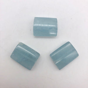 Aquamarine Bevelled Rectangle Pendant Bead | 19x15x6mm | Blue | 1 Bead | 00805p - PremiumBead Alternate Image 5