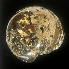 Load image into Gallery viewer, Pyrite Scry Crystal Round | Golden | Sphere | 60mm | 290g |
