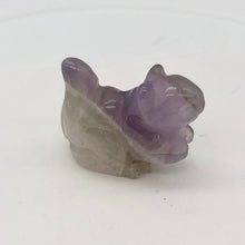 Load image into Gallery viewer, Charming Carved Amethyst Squirrel Figurine | 22x15x10mm | Purple - PremiumBead Alternate Image 3
