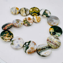 Load image into Gallery viewer, Ocean Jasper Graduated Round | 21x9 to 32x9 mm | Multi-color | 15 Beads
