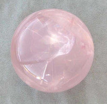 Load image into Gallery viewer, Grand Huge Natural Rose Quartz Crystal 2 5/8 inch Sphere 7697 - PremiumBead Alternate Image 3
