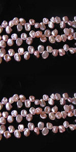 Rose Petal Natural Peach Keishi FW Pearl Strand 109947B - PremiumBead Alternate Image 3