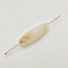 Load image into Gallery viewer, Pristine White Dendritic 28x10x10mm Opal Triangle cut Bead Strand - PremiumBead Alternate Image 9
