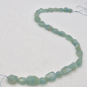 Wow! Aquamarine Faceted Beads | 21x14x7.5-10x10x5mm | Blue | Nugget | 2 Beads | - PremiumBead Alternate Image 7