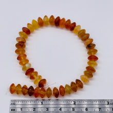 Load image into Gallery viewer, Carnelian Agate Half Strand Roundel Beads | 8x4mm | Orange | 44 Beads |
