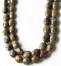 Load image into Gallery viewer, Rare 9 Chocolate Jasper 10x8mm Oval Coin Beads 009157 - PremiumBead Alternate Image 2
