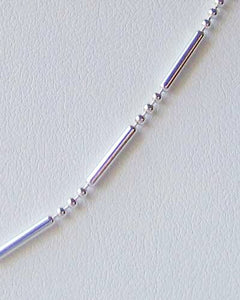Italian Silver Waterfall Chain 24" Necklace 10025D - PremiumBead Alternate Image 4