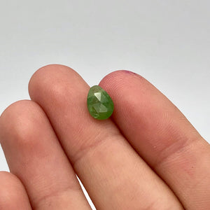 Deep Green Grossular Garnet Faceted Flat Briolette Bead, 8.5x6mm, 5131 - PremiumBead Alternate Image 10