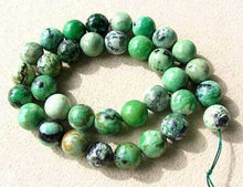 Load image into Gallery viewer, Mojito 10-11mm American Green Turquoise Round Bead 8&quot; Strand 007416HS - PremiumBead Primary Image 1
