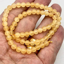 Load image into Gallery viewer, Calcite Round Bead Strand | 6mm | Yellow | 65 Bead(s) |
