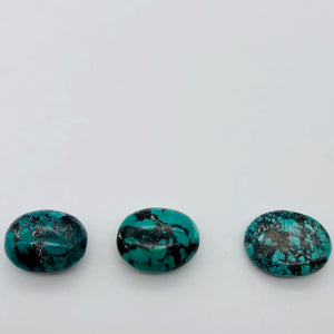 Genuine Natural Turquoise Nugget Beads 135cts | 27x21x9mm to 24x19x14mm | 3 Bds|