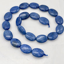 Load image into Gallery viewer, Dumortierite Oval Stone | 18x13x6 | Blue | 21 Bead(s) |
