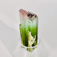 Load image into Gallery viewer, Natural Watermelon Twin tourmaline Specimen 55cts 8947A
