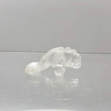Load image into Gallery viewer, Adorable Quartz Manatee Figurine Worry-stone | 25x13x10mm | Clear - PremiumBead Primary Image 1
