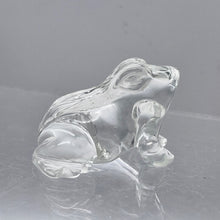 Load image into Gallery viewer, Quartz Frog Frog | 40x38x30mm | Clear | 1 Figurine |
