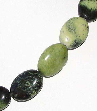 3 Magical Chite W/ Black Magnatite 18x13mm Oval Beads 8743 - PremiumBead Primary Image 1