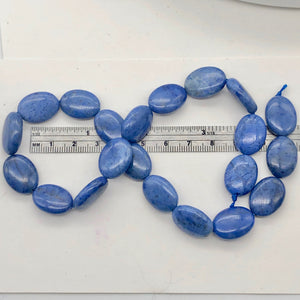 Dumortierite Oval Stone | 18x13x6 | Blue | 21 Bead(s) |