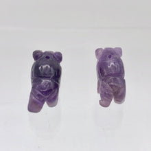 Load image into Gallery viewer, Prosperity 2 Amethyst Hand Carved Bison / Buffalo Beads | 21x14x8mm | Purple - PremiumBead Alternate Image 10
