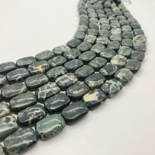 Load image into Gallery viewer, 4 Wild Forest Green Sediment Stone Pendant Beads 008561 - PremiumBead Alternate Image 3

