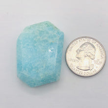 Load image into Gallery viewer, 91cts Druzy Natural Hemimorphite Pendant Bead | Blue | 46x25x11mm | 1 Bead |
