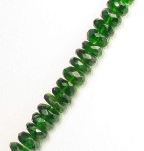 133cts Natural Green Chrome Diopside Faceted Strand 9798 - PremiumBead Alternate Image 4