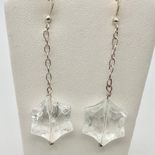 Load image into Gallery viewer, Faceted Quartz Star-Shaped Beads &amp; Sterling Silver Earrings 319245 - PremiumBead Primary Image 1
