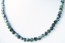 Load image into Gallery viewer, Siberia Russian Seraphinite Coin Bead (34 Beads) 8 inch Strand 10499HS - PremiumBead Primary Image 1
