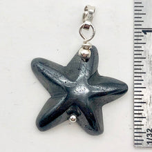 Load image into Gallery viewer, Hematite Starfish Pendant Necklace | Semi Precious Stone | Silver Pendant | - PremiumBead Alternate Image 5
