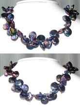 Load image into Gallery viewer, Delicious 18-14mm Rainbow Peacock Freshwater Baroque Coin Pearl Strand 108503B - PremiumBead Alternate Image 3
