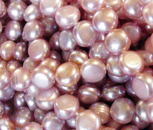 Natural Sweet Lavender Pink FW Coin Pearl Strand 104478 - PremiumBead Alternate Image 3