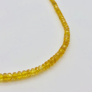 50cts Natural Canary Yellow Sapphire Faceted Beads 105734 - PremiumBead Alternate Image 5
