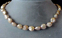 Load image into Gallery viewer, Sparkling Champagne Coin Fresh Water 9 to 10mm Pearl Strand 4480 - PremiumBead Primary Image 1
