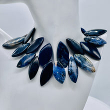 Load image into Gallery viewer, Designer Natural Sodalite Art Cut Bead Strand 109464D
