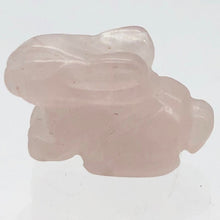 Load image into Gallery viewer, Hoppy Carved Rose Quartz Bunny Rabbit Figurine | 22x12x10m | Pink - PremiumBead Primary Image 1
