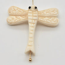 Load image into Gallery viewer, Flutter Hand Carved Dragonfly Centerpiece Bead 10756 - PremiumBead Primary Image 1
