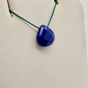 Faceted Lapis 10x10mm Briolette Bead 8 inch Strand (16 Beads) 107259HS - PremiumBead Alternate Image 5