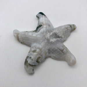 Tree Agate Carved Starfish Pendant Bead - PremiumBead Alternate Image 8