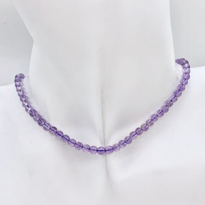 Lilac Natural 4mm Amethyst Round Bead Strand | ~96 Beads | 10813 - PremiumBead Primary Image 1