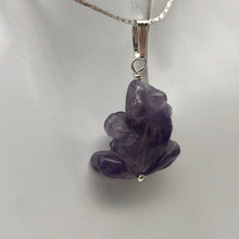 Load image into Gallery viewer, Ribbit Amethyst Frog Solid Sterling Silver Pendant 509266AMS - PremiumBead Alternate Image 10
