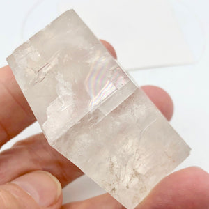Optical Calcite / Raw Iceland Spar Natural Mineral Crystal Specimen | 1.5x1.4" | - PremiumBead Alternate Image 8