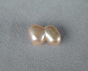 1 Precious Natural Peach Double FW Pearl Bead 4822B - PremiumBead Primary Image 1