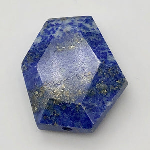 45cts Starry Indigo Lapis Lazuli 28x22mm Pendant Bead 10478U - PremiumBead Alternate Image 3