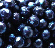 Load image into Gallery viewer, 7 Fantastic Faceted Indigo FW Pearl Beads 004506 - PremiumBead Alternate Image 2
