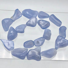 Load image into Gallery viewer, Blue Chalcedony Pendant 18 Bead Strand - PremiumBead Alternate Image 2
