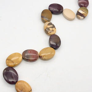 Fab 2 Mookaite 30x22x10mm Oval Pendant Beads - PremiumBead Alternate Image 7