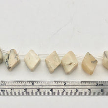 Load image into Gallery viewer, Unique Diamond Shape African Opal Bead Strand - PremiumBead Alternate Image 3
