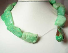 Load image into Gallery viewer, 895cts Designer Natural Chrysoprase Nugget Bead Strand 108491AC - PremiumBead Alternate Image 2
