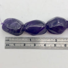 Load image into Gallery viewer, Grape Candy Amethyst Large Nugget Focal Bead Strand - PremiumBead Alternate Image 3
